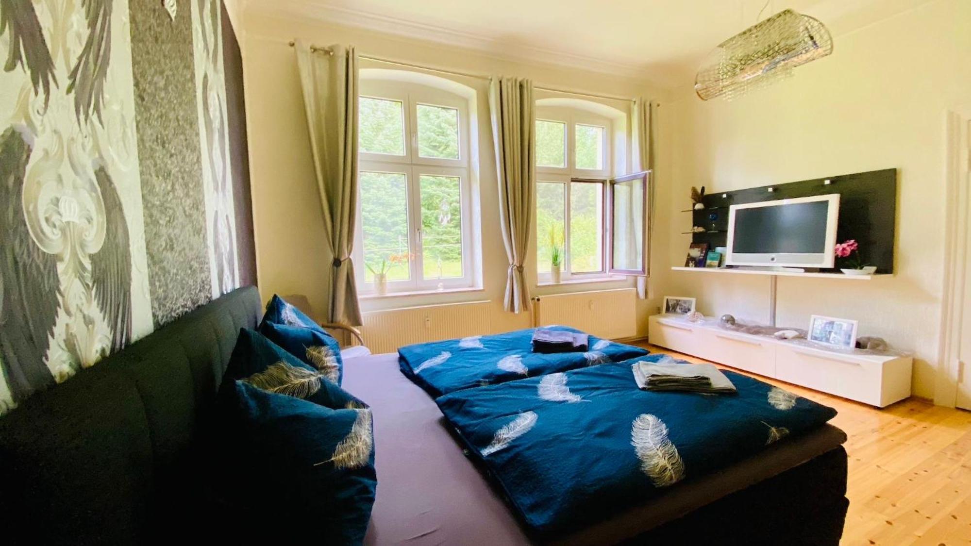 Ferienwohnung Villa Am Haussee Фельдберг Экстерьер фото