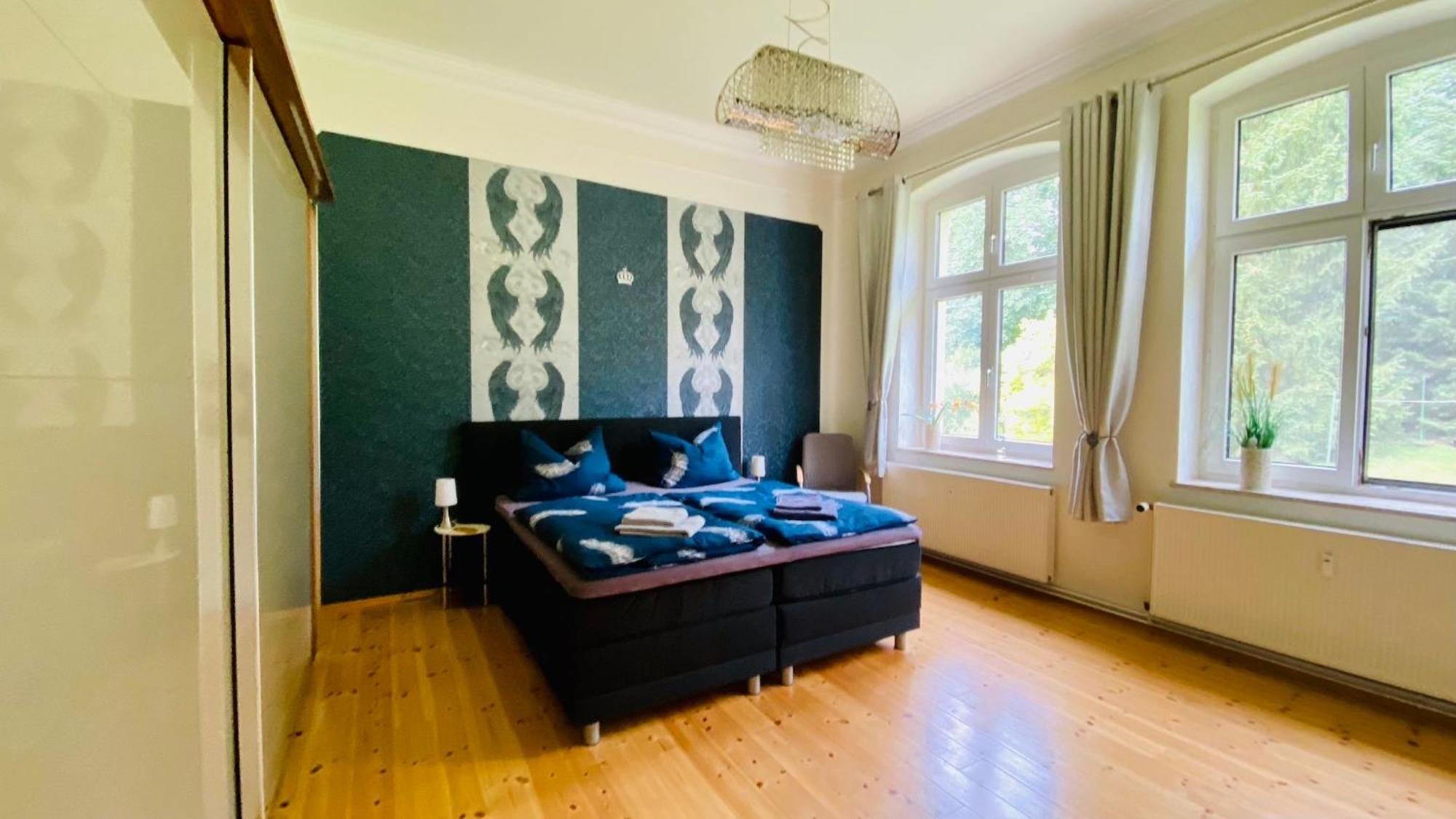 Ferienwohnung Villa Am Haussee Фельдберг Экстерьер фото